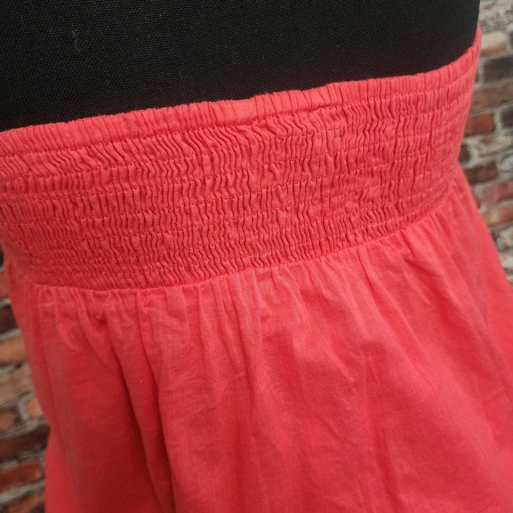 CYNTHIA ROWLEY Swim CoverUp Dress L Strapless Sequin Embroidered‎ Boho Cottage - Picture 7 of 15